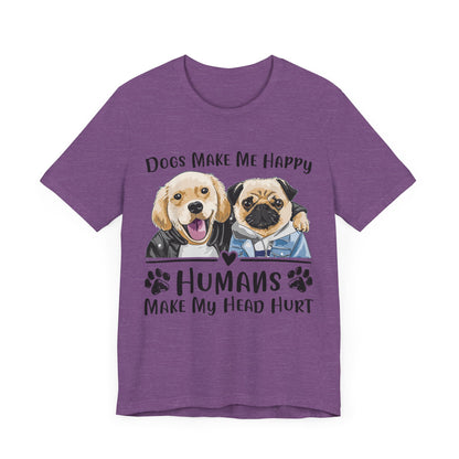 Dog Friends Make Me Happy T-Shirt