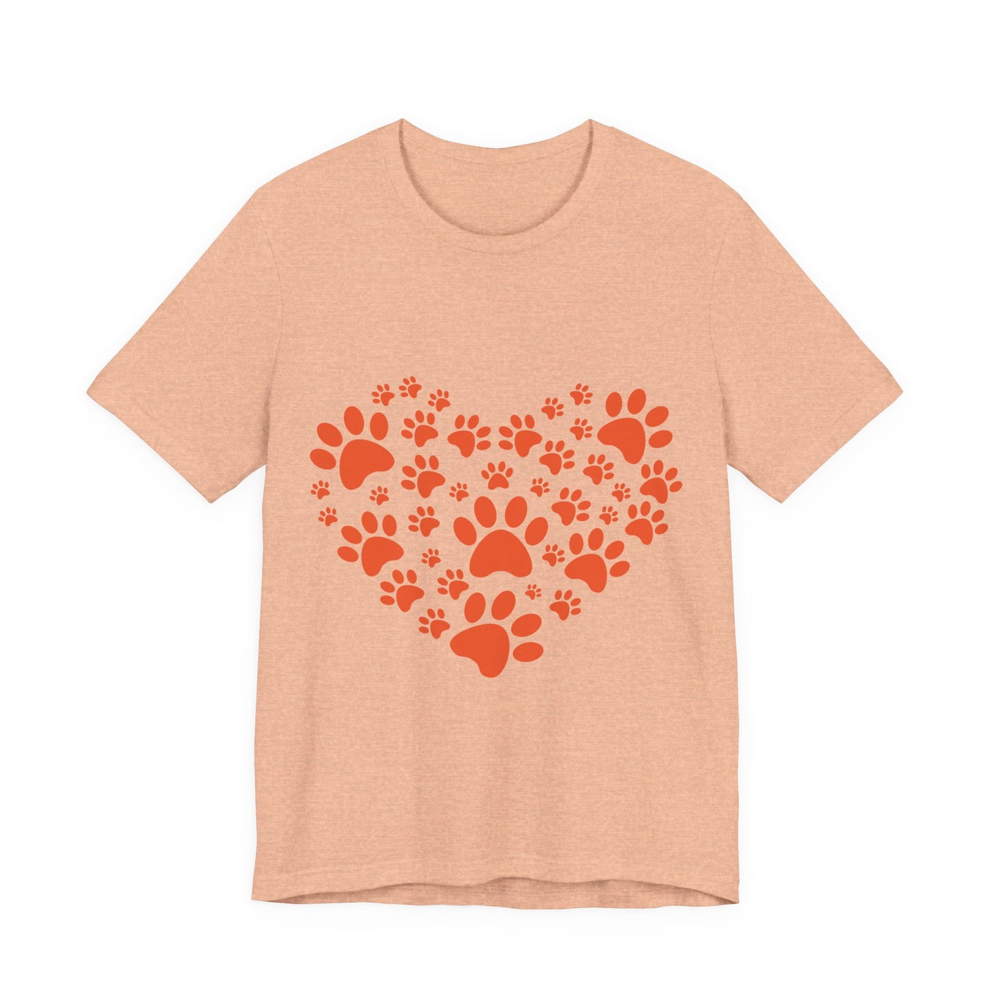 Paw Print Heart T-Shirt