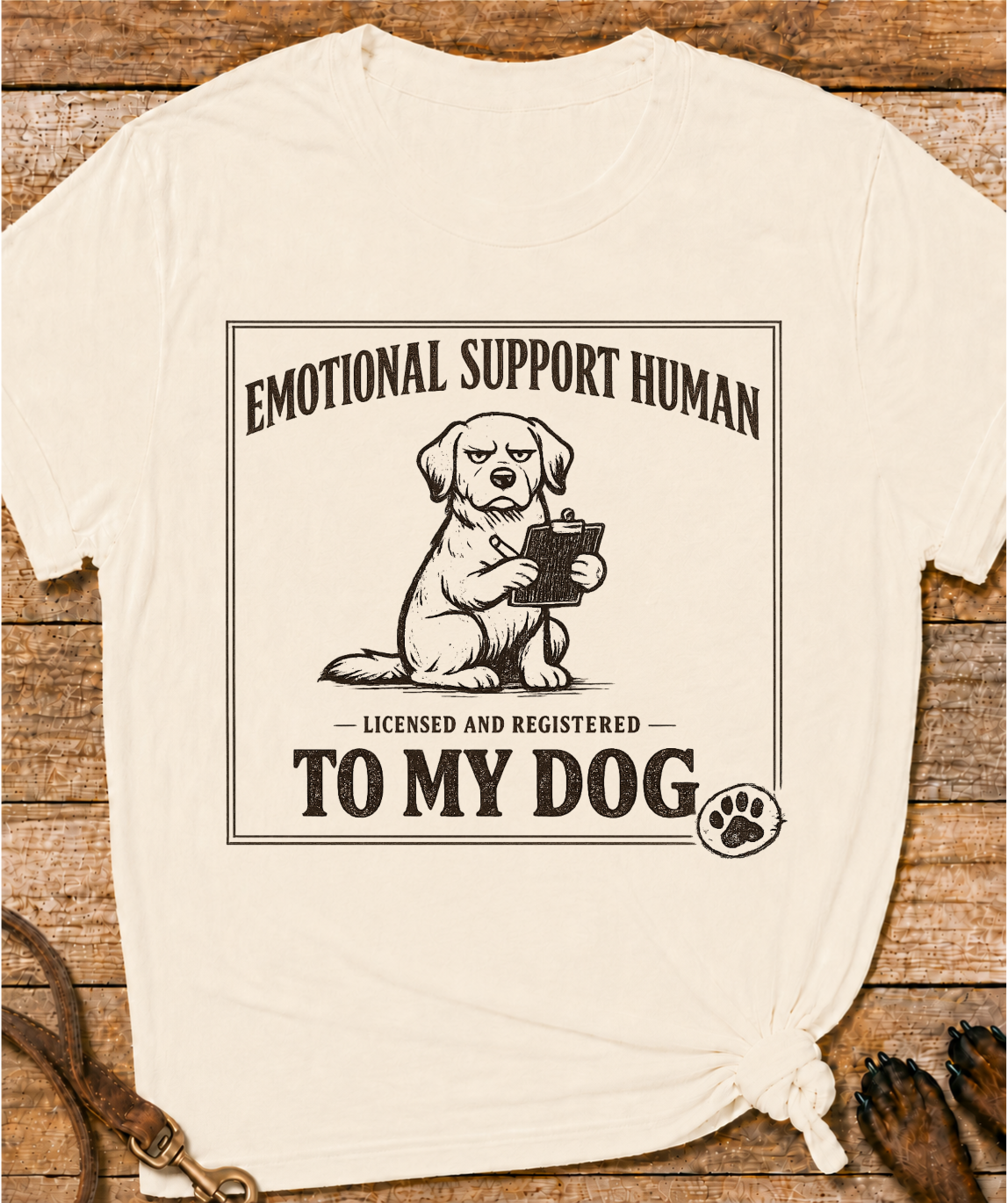 Emotional Support Human T-Shirt
