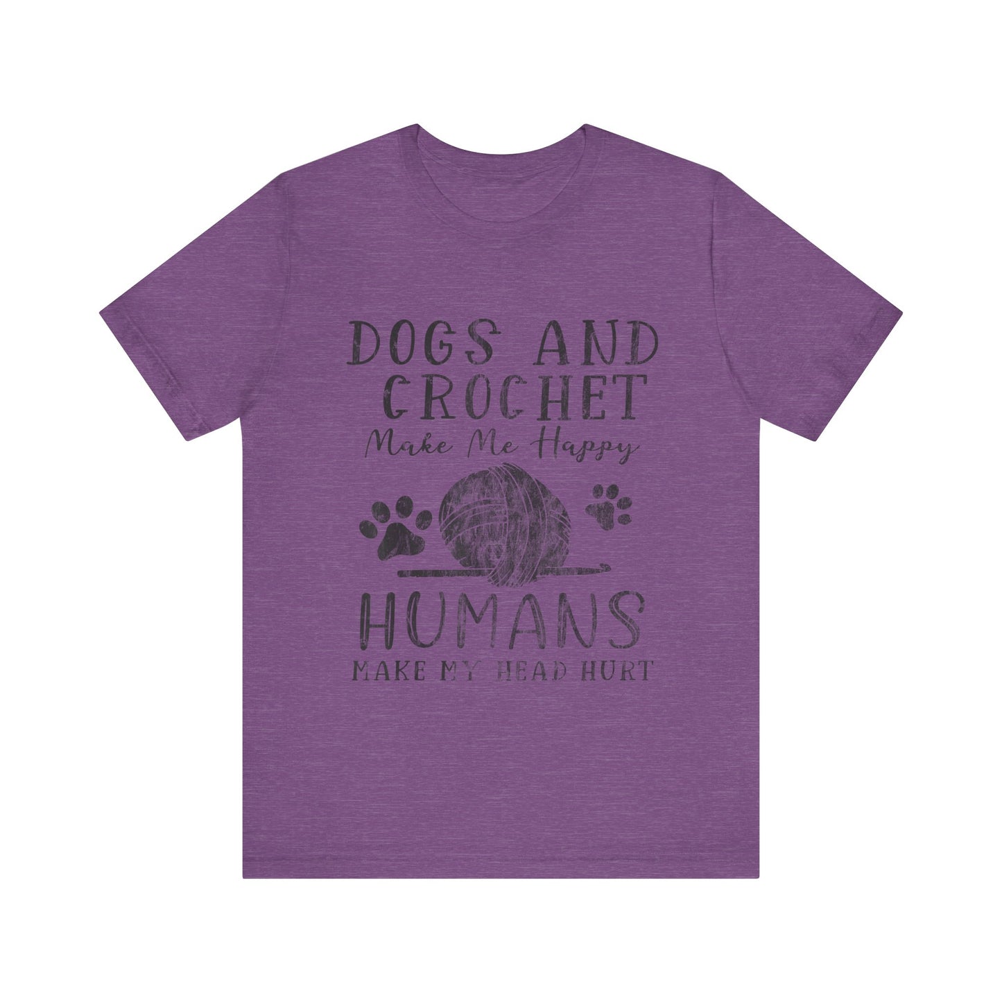 Dogs and Crochet T-Shirt