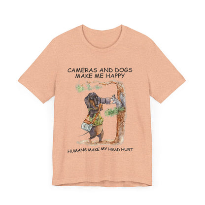 Cameras and Dogs T-Shirt