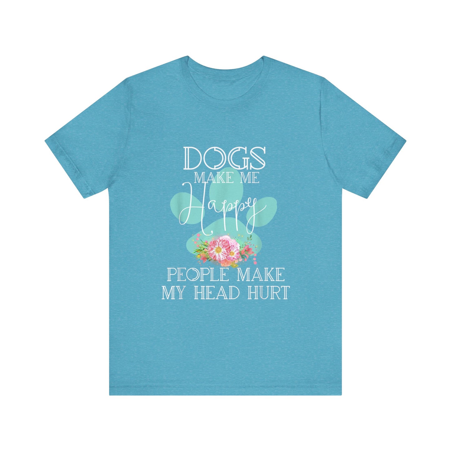 Dogs and Flowers T-Shirt