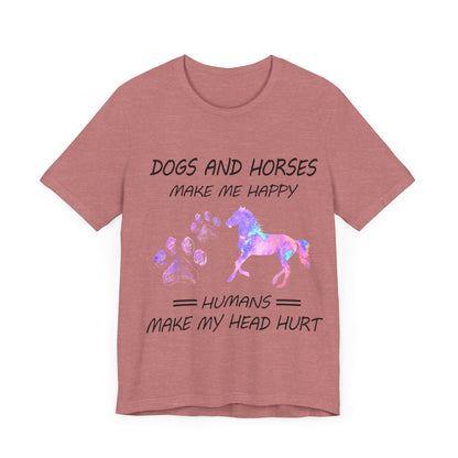 Dogs and Horses T-Shirt
