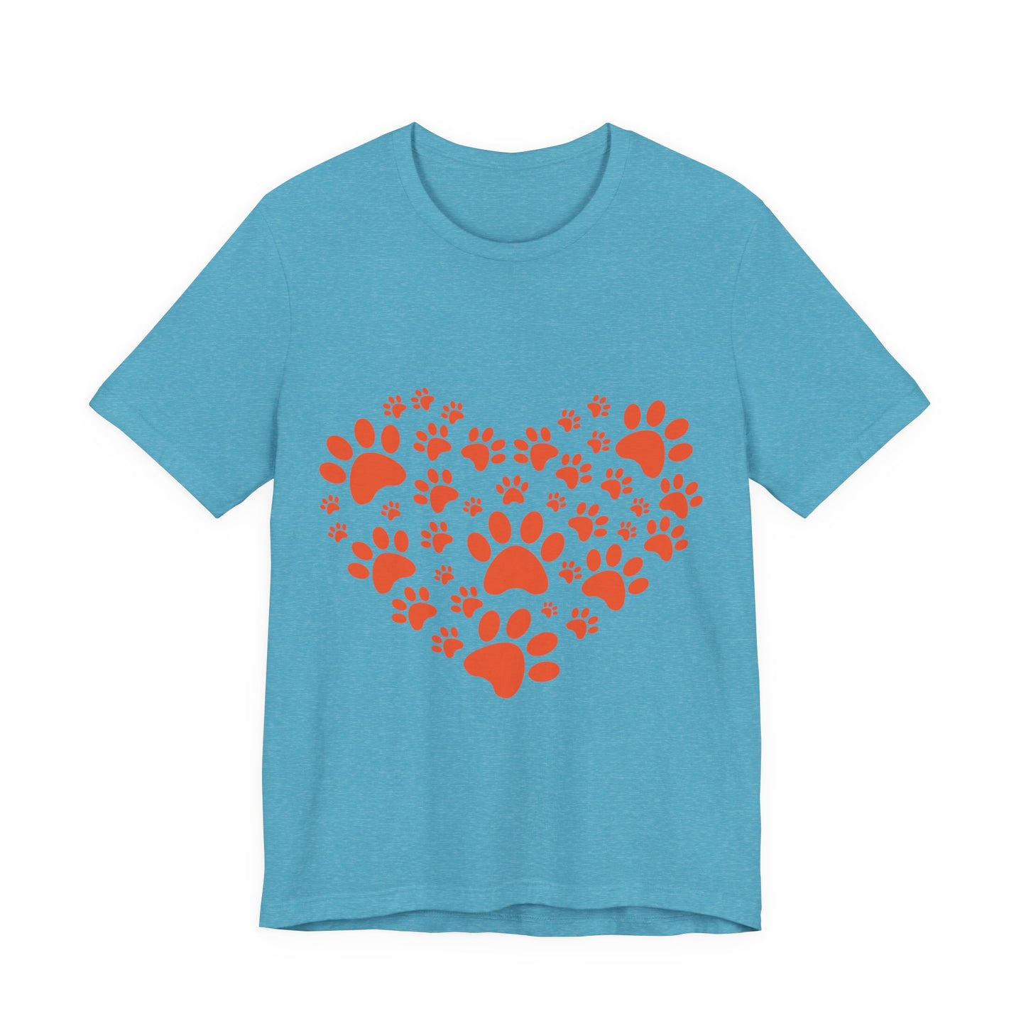 Paw Print Heart T-Shirt