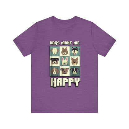 Dogs Make Me Really Really Happy T-Shirt