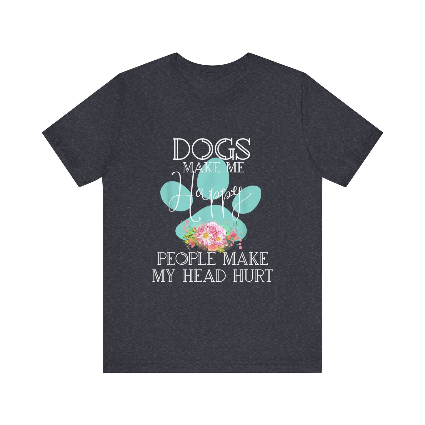 Dogs and Flowers T-Shirt