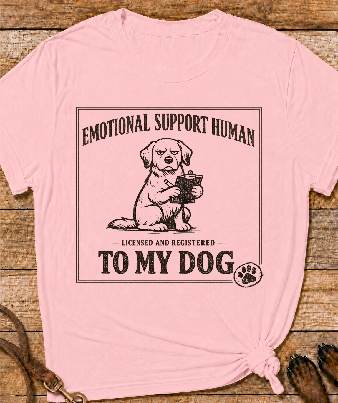 Emotional Support Human T-Shirt