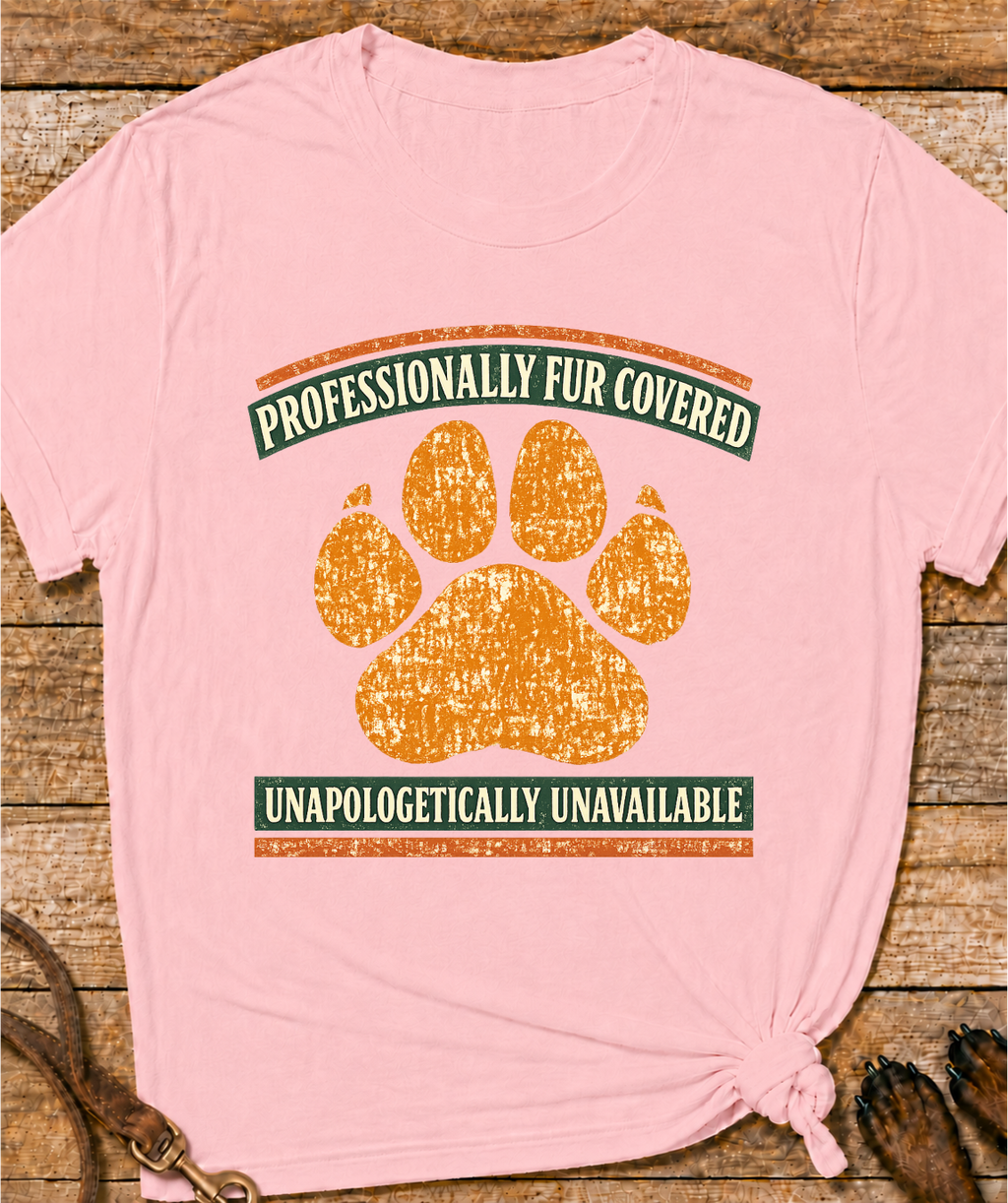 Professionally Fur Covered T-Shirt