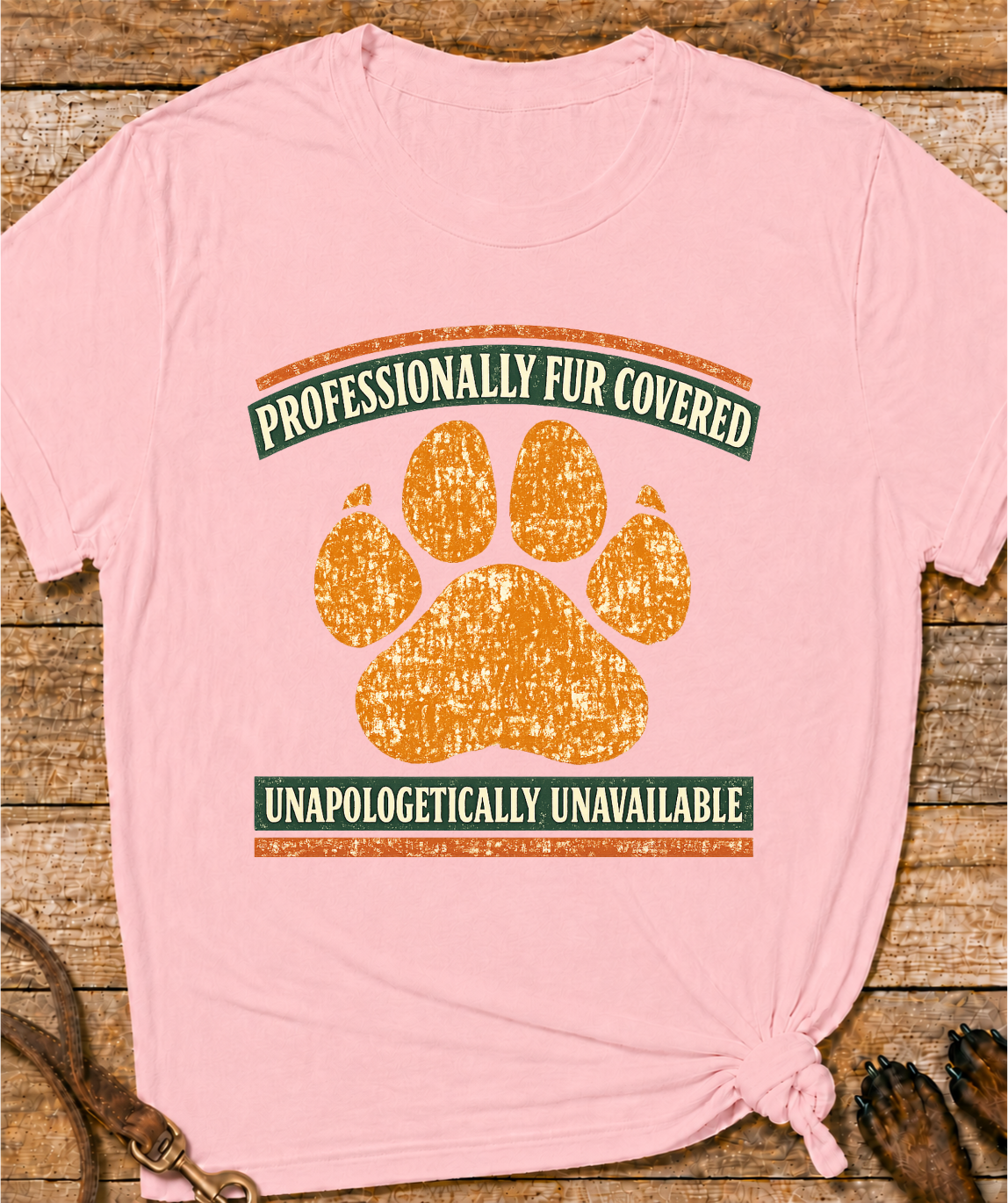 Professionally Fur Covered T-Shirt