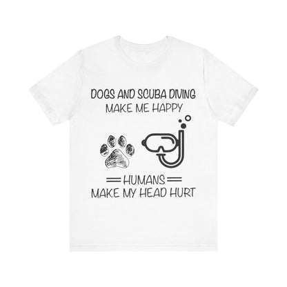 Dogs and Scuba Diving T-Shirt