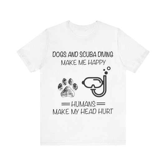 Dogs and Scuba Diving T-Shirt