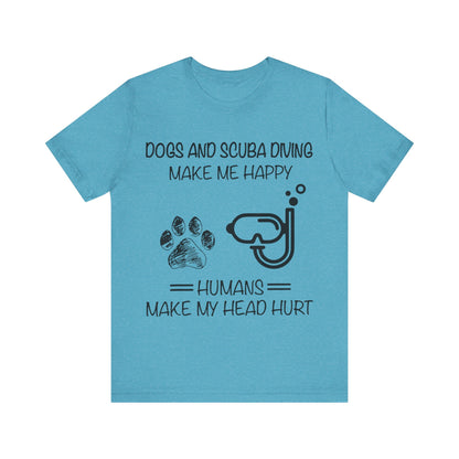 Dogs and Scuba Diving T-Shirt