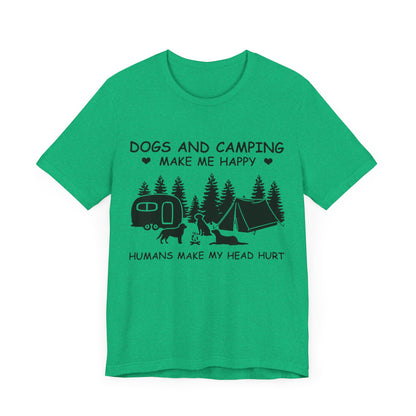 Dogs and Camping T-Shirt