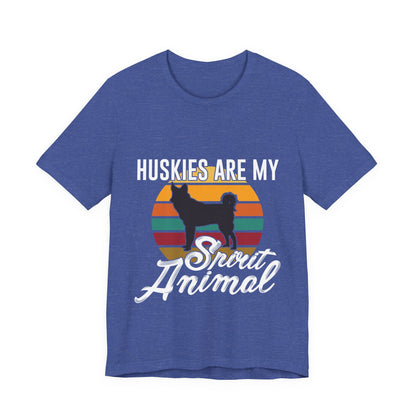 Huskies are my Spirit Animal T-Shirt
