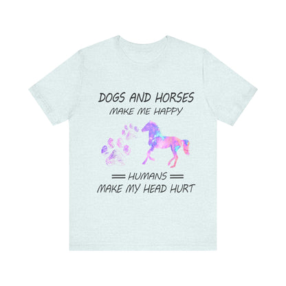 Dogs and Horses T-Shirt
