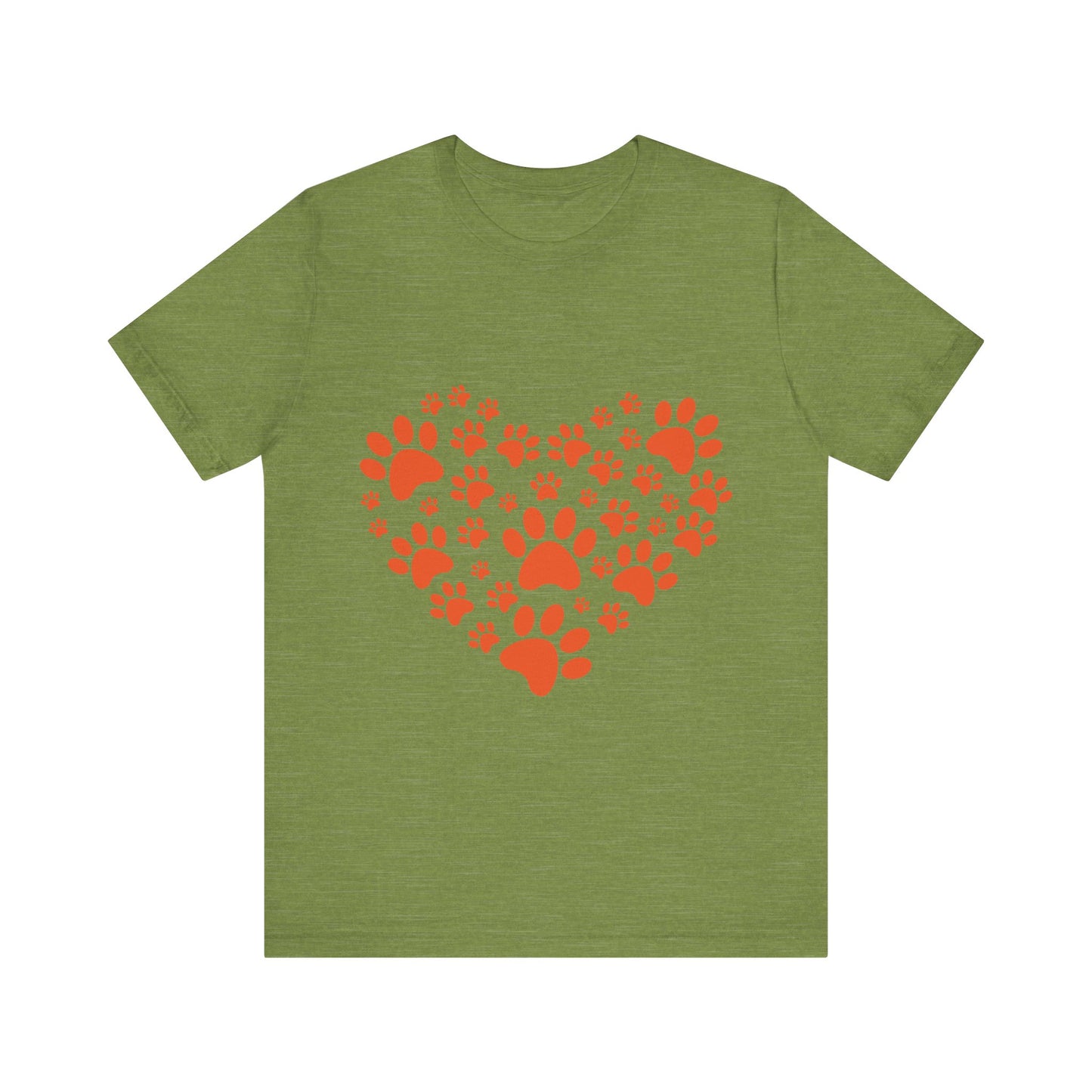 Paw Print Heart T-Shirt