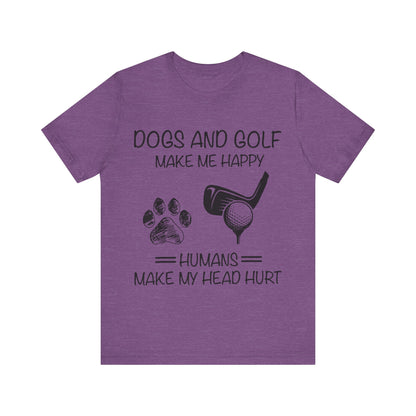 Dogs and Golf T-Shirt