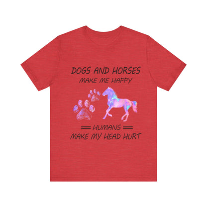 Dogs and Horses T-Shirt
