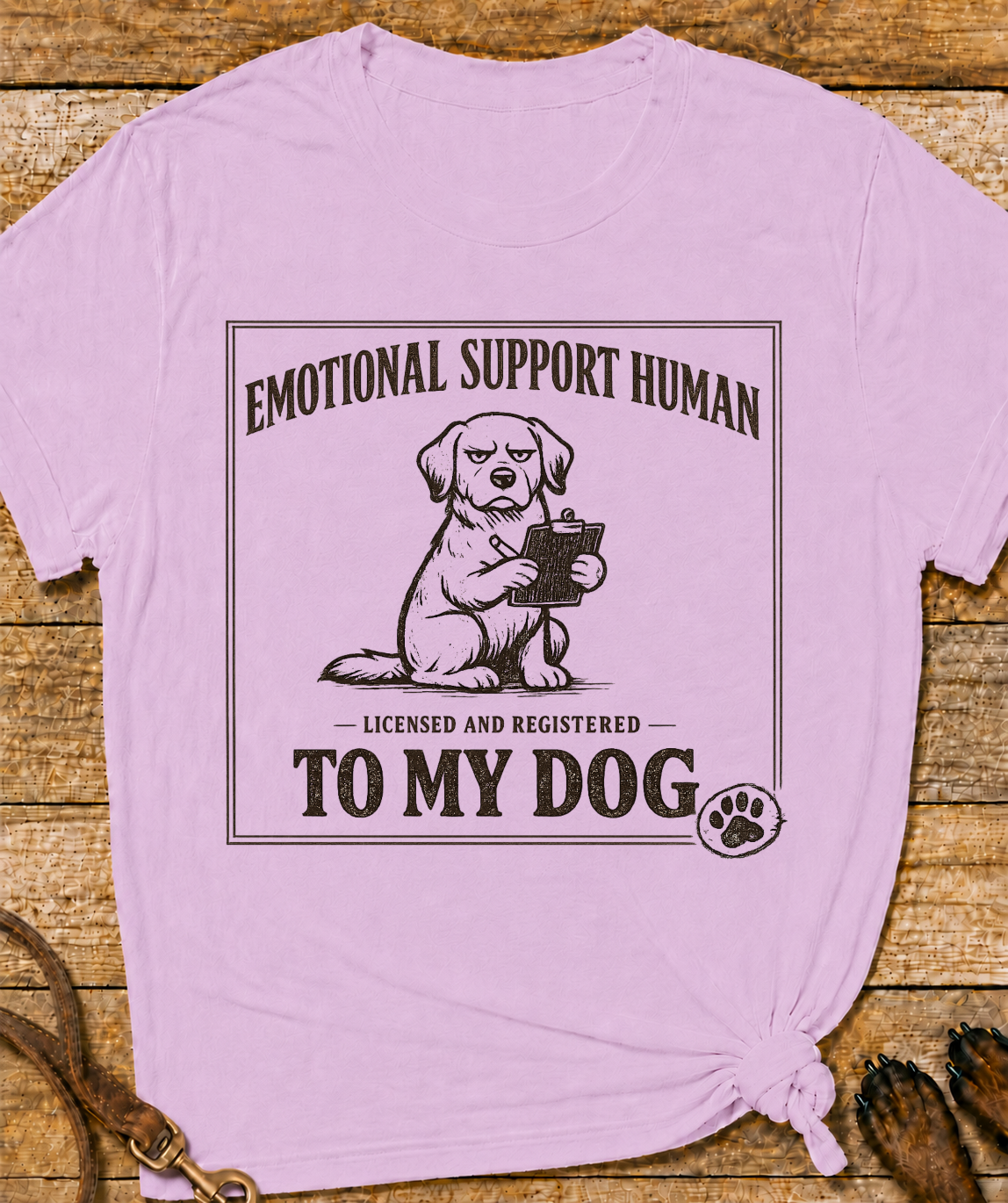 Emotional Support Human T-Shirt