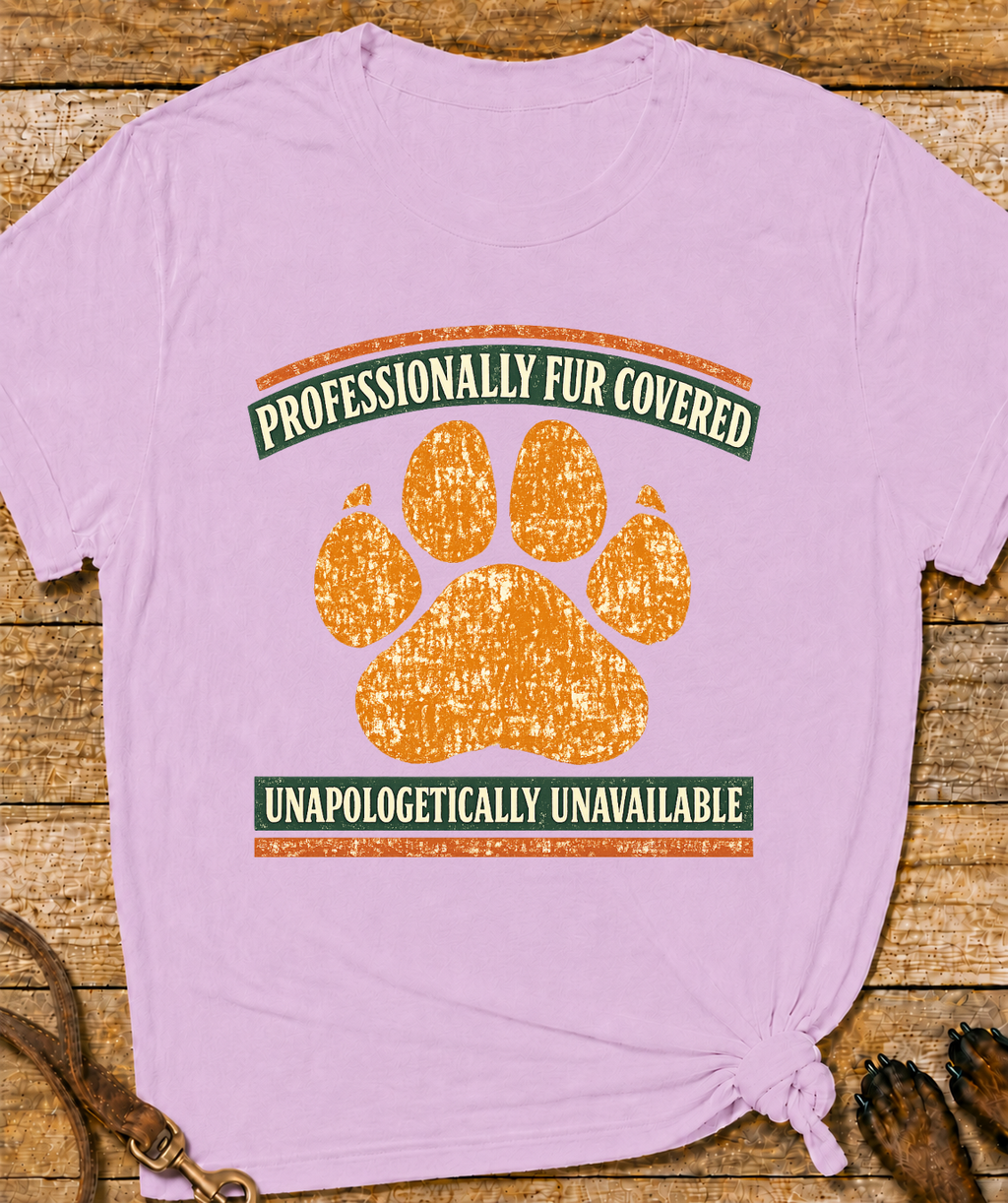 Professionally Fur Covered T-Shirt