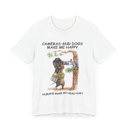 Cameras and Dogs T-Shirt