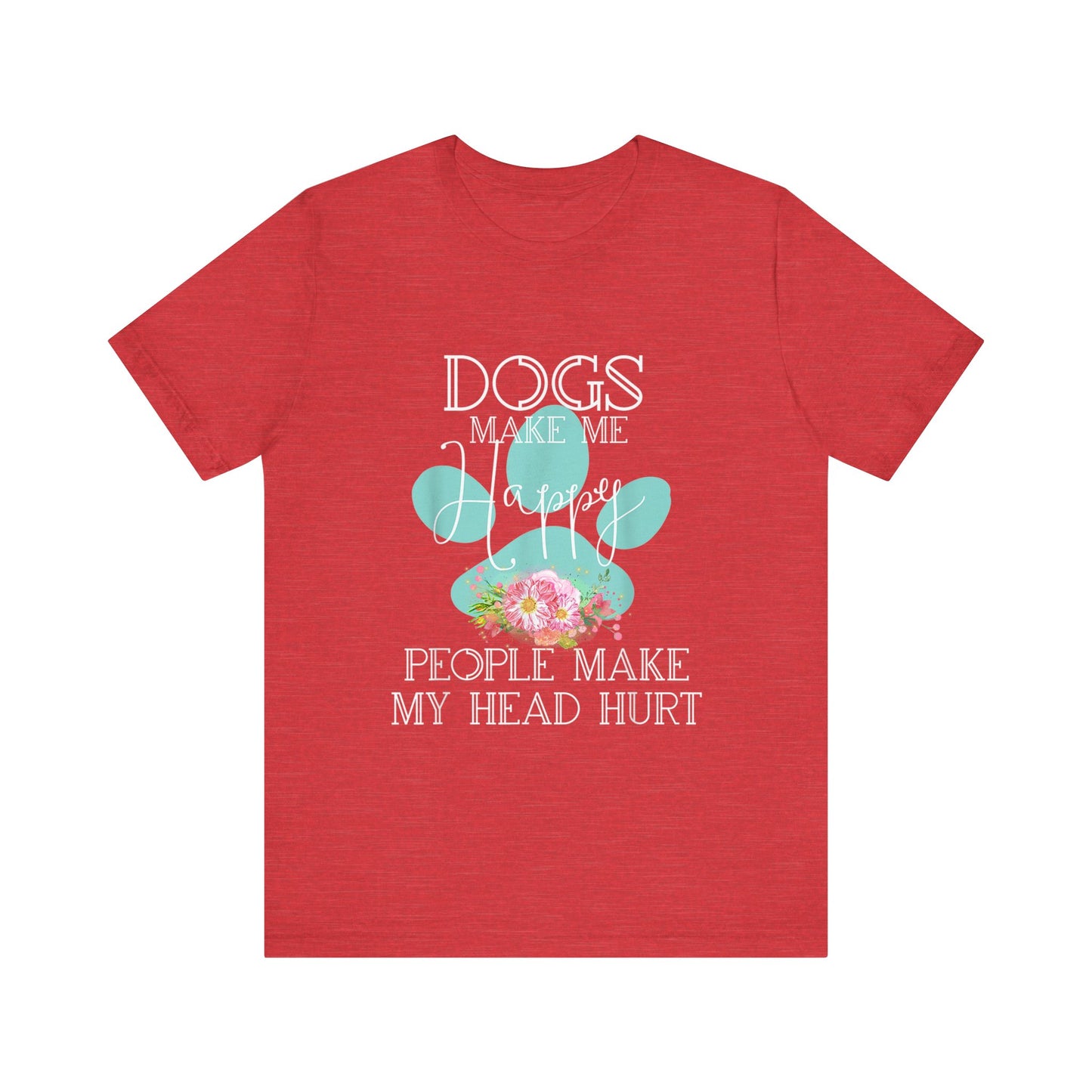 Dogs and Flowers T-Shirt
