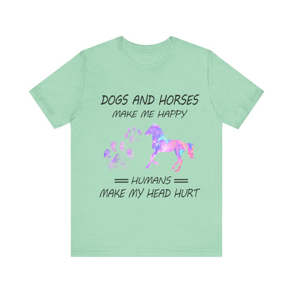 Dogs and Horses T-Shirt