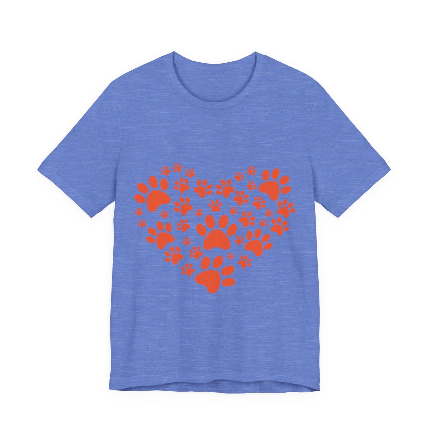 Paw Print Heart T-Shirt