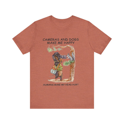 Cameras and Dogs T-Shirt