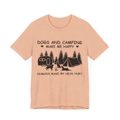 Dogs and Camping T-Shirt
