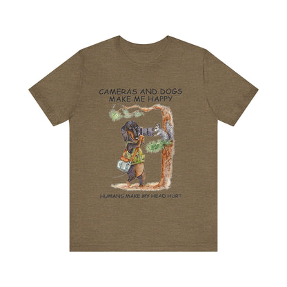 Cameras and Dogs T-Shirt