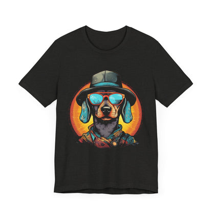 Gangster Hound Blue T-Shirt