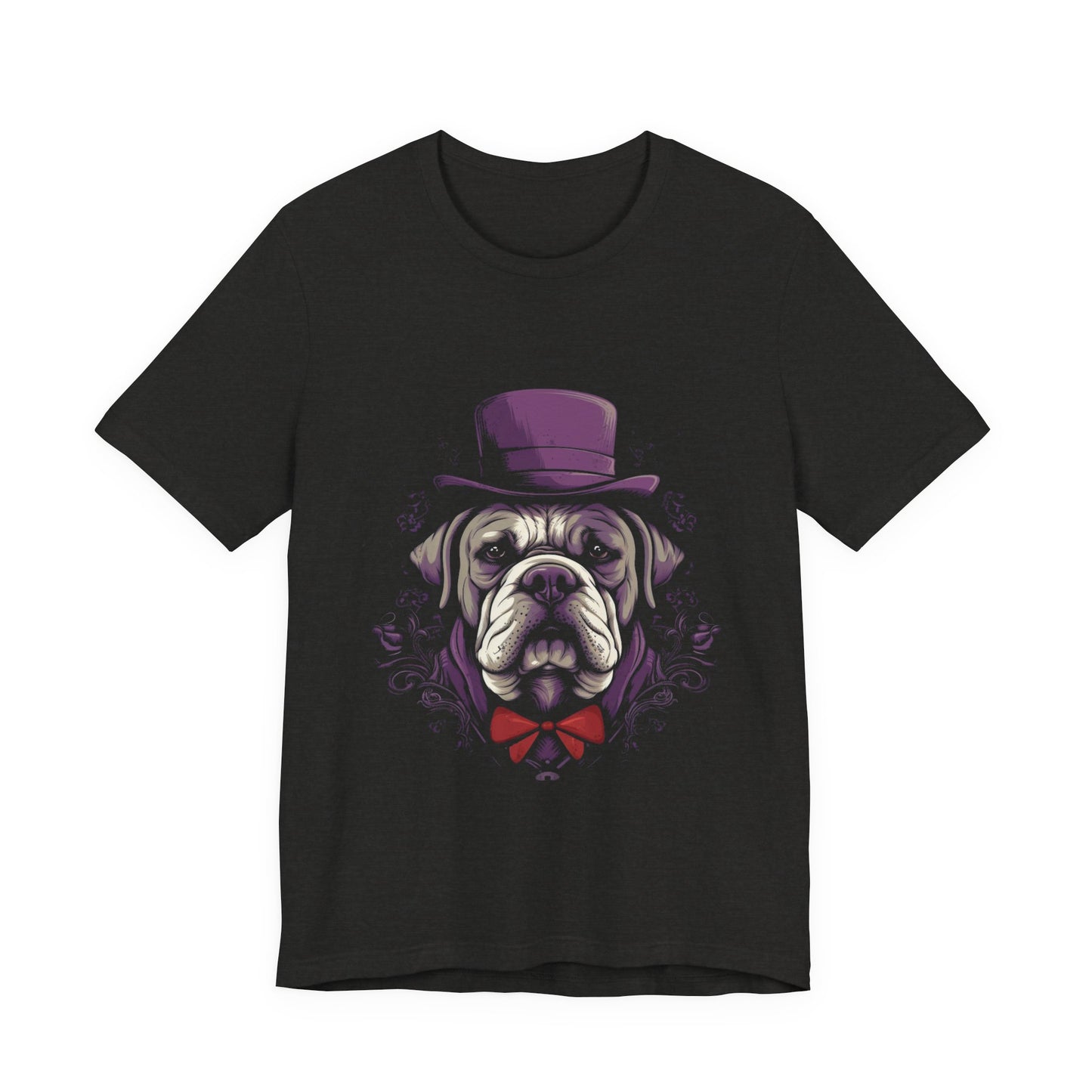 Top Hat Bulldog T-Shirt