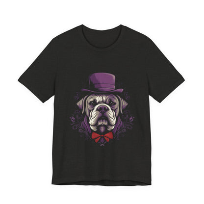 Top Hat Bulldog T-Shirt