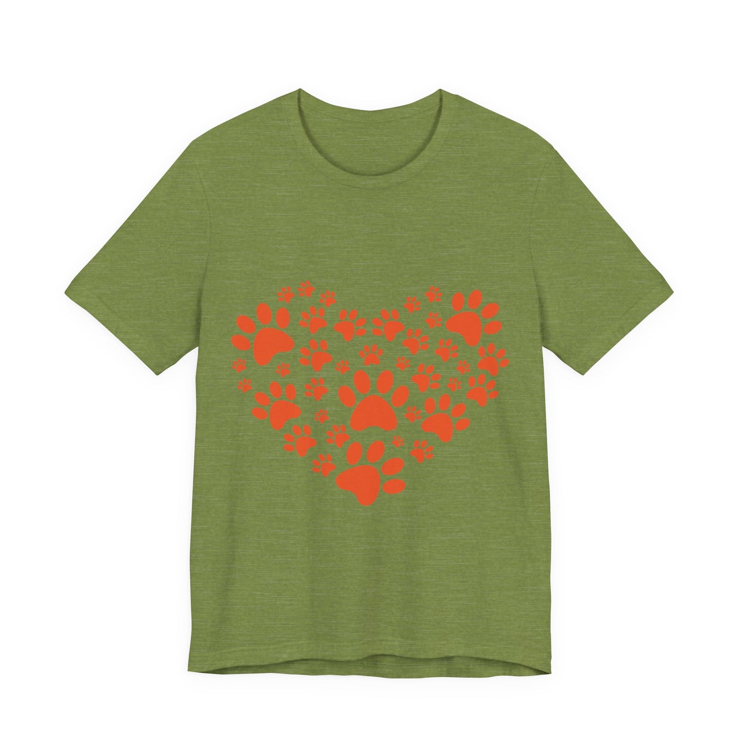 Paw Print Heart T-Shirt