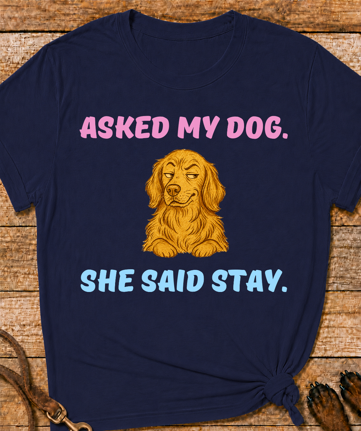 Asked My Dog T-Shirt