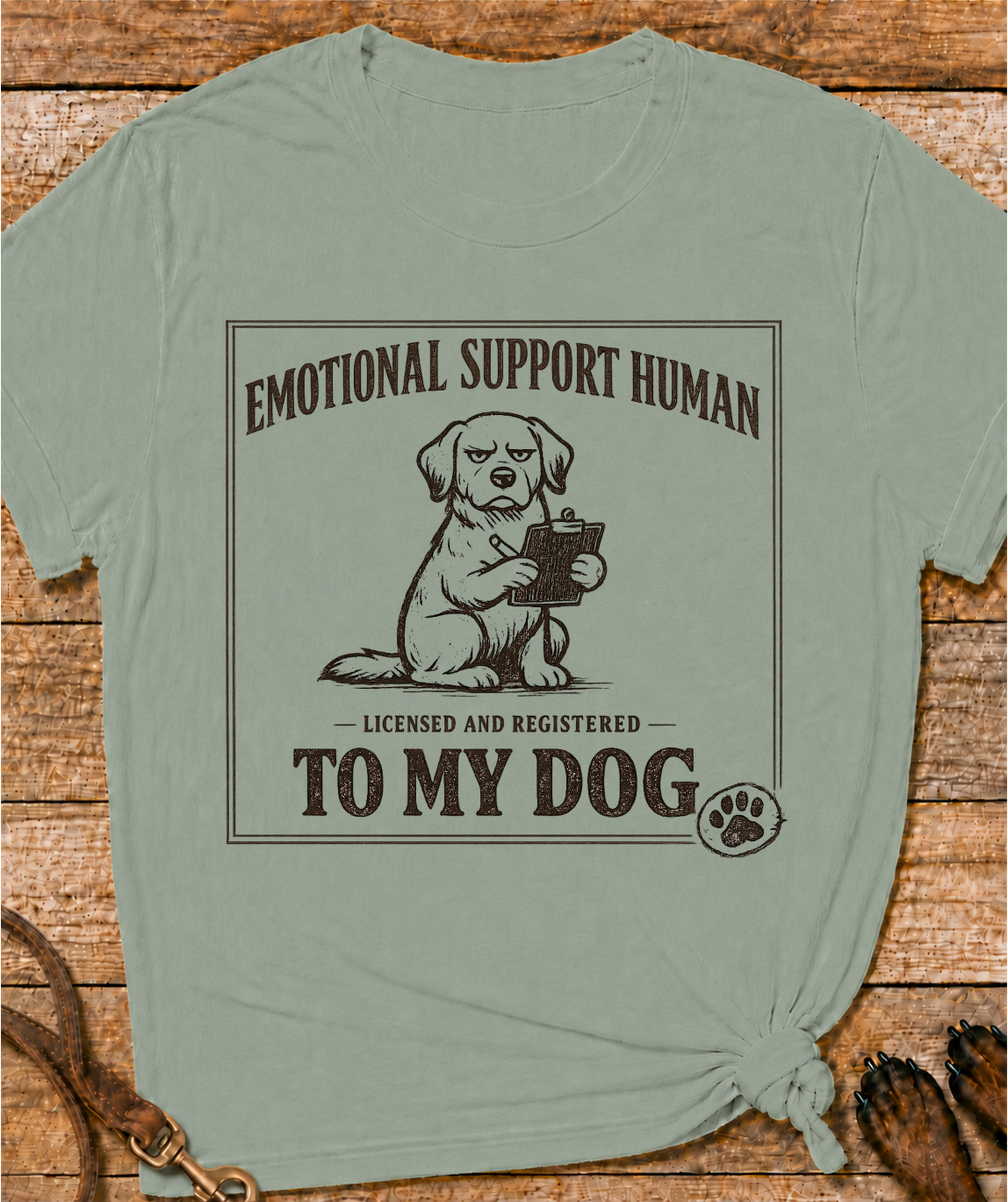 Emotional Support Human T-Shirt