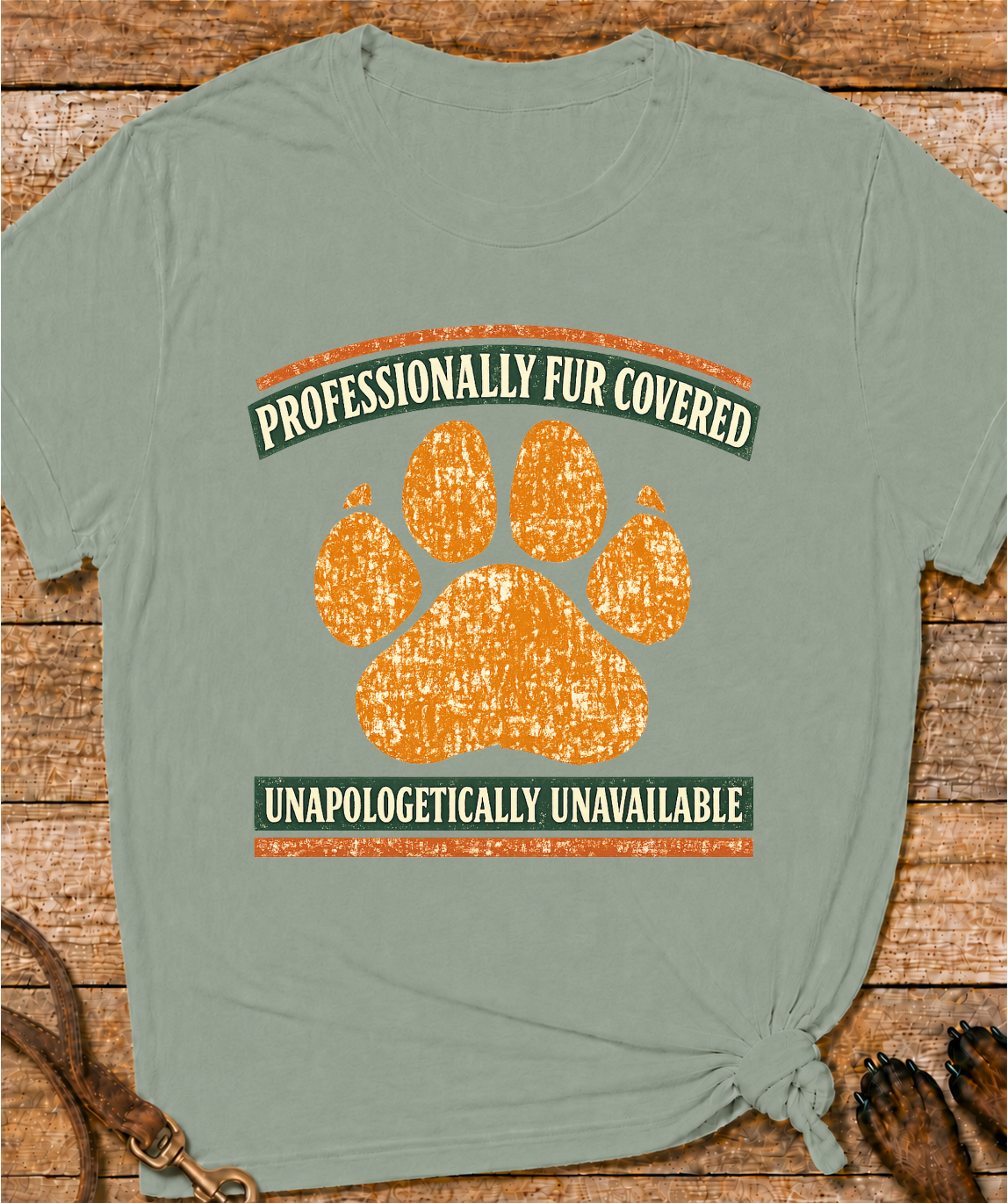 Professionally Fur Covered T-Shirt