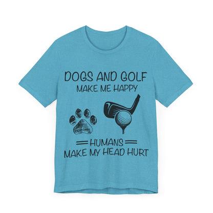 Dogs and Golf T-Shirt