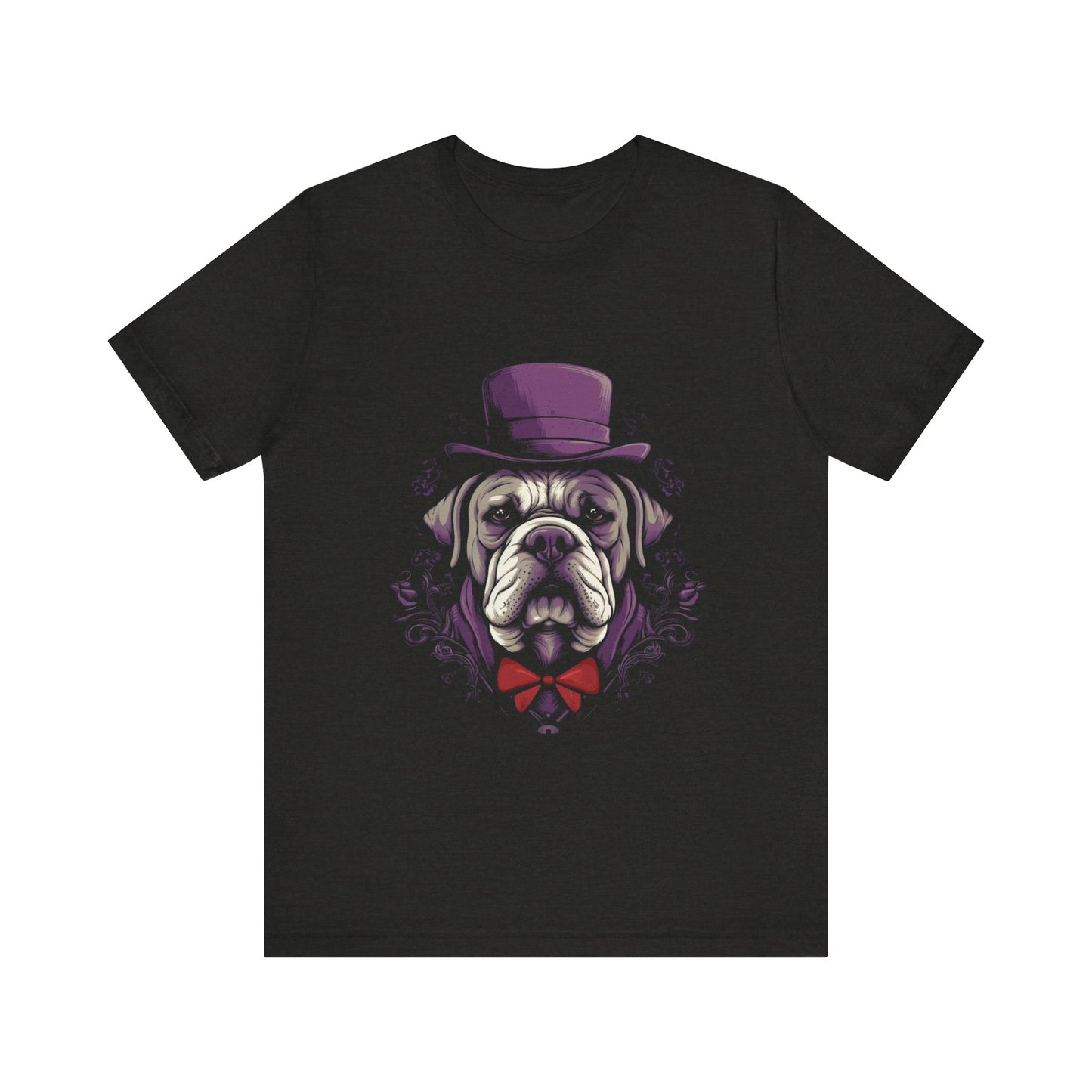 Top Hat Bulldog T-Shirt