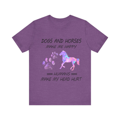 Dogs and Horses T-Shirt