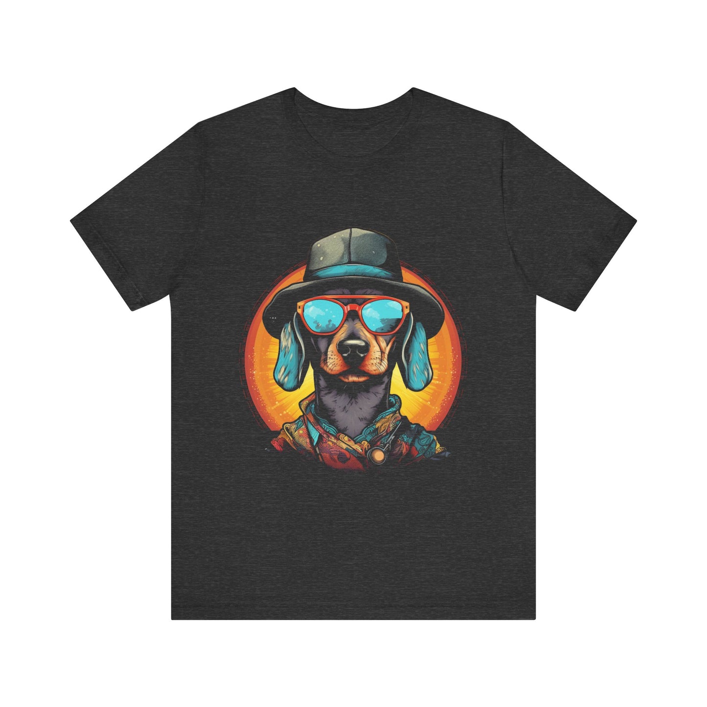Gangster Hound Blue T-Shirt