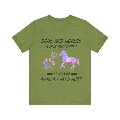 Dogs and Horses T-Shirt