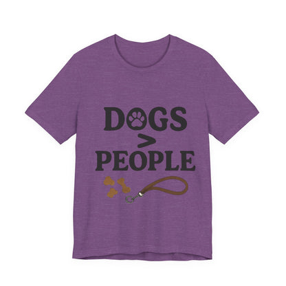 Dogs > People T-Shirt