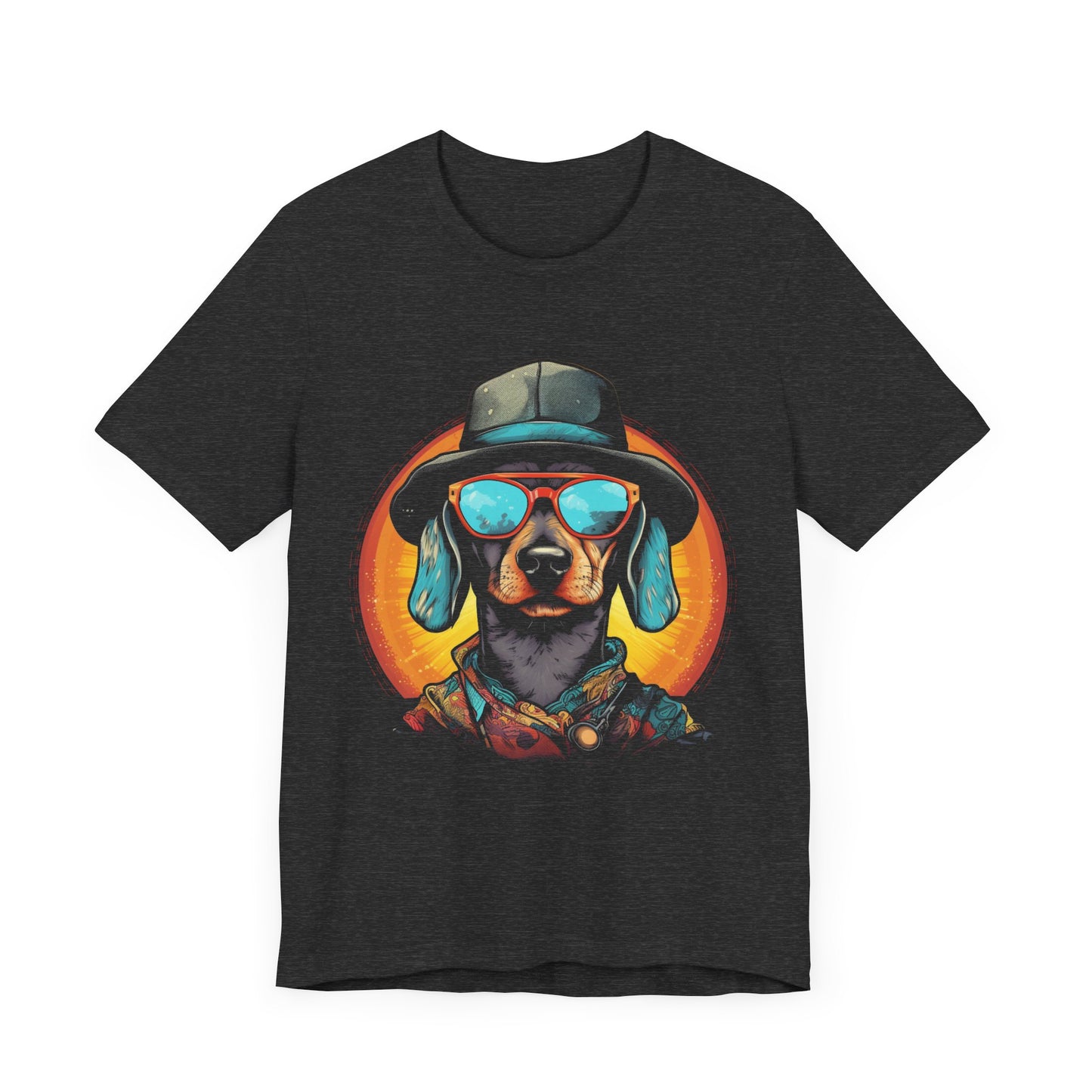 Gangster Hound Blue T-Shirt