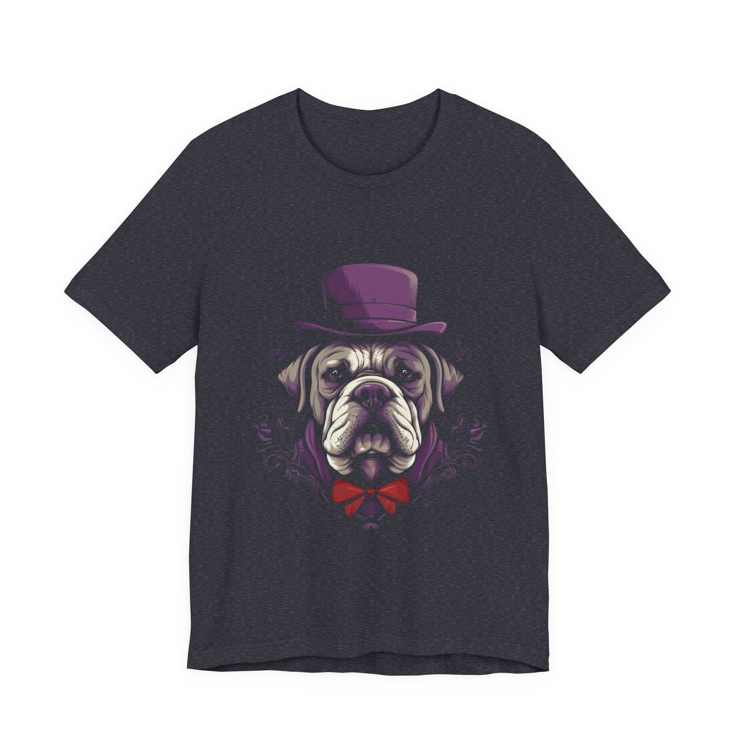 Top Hat Bulldog T-Shirt