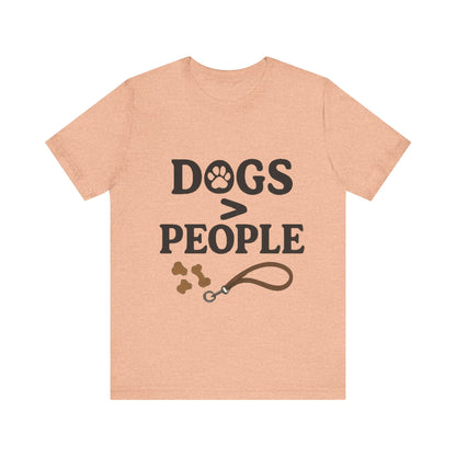 Dogs > People T-Shirt