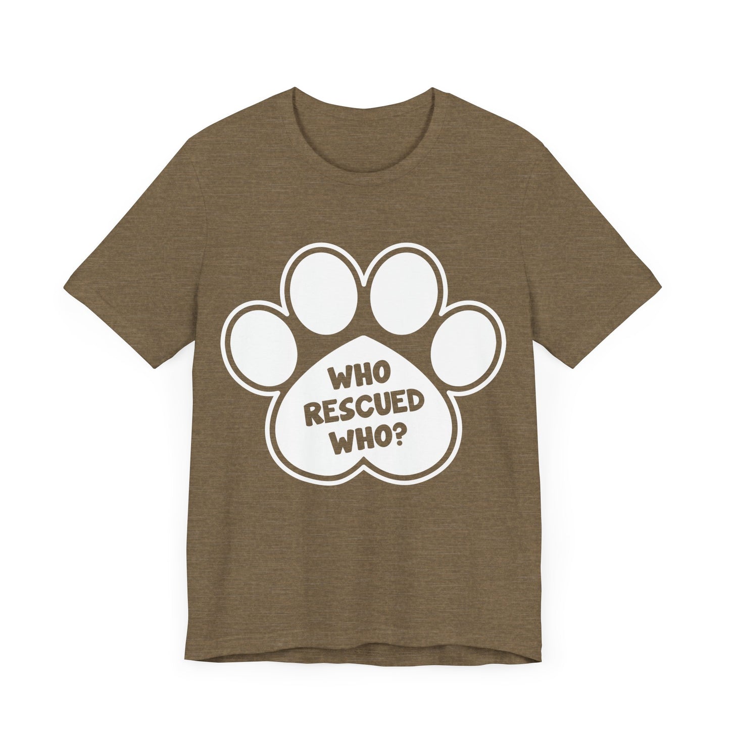 Who Rescued Who T-Shirt
