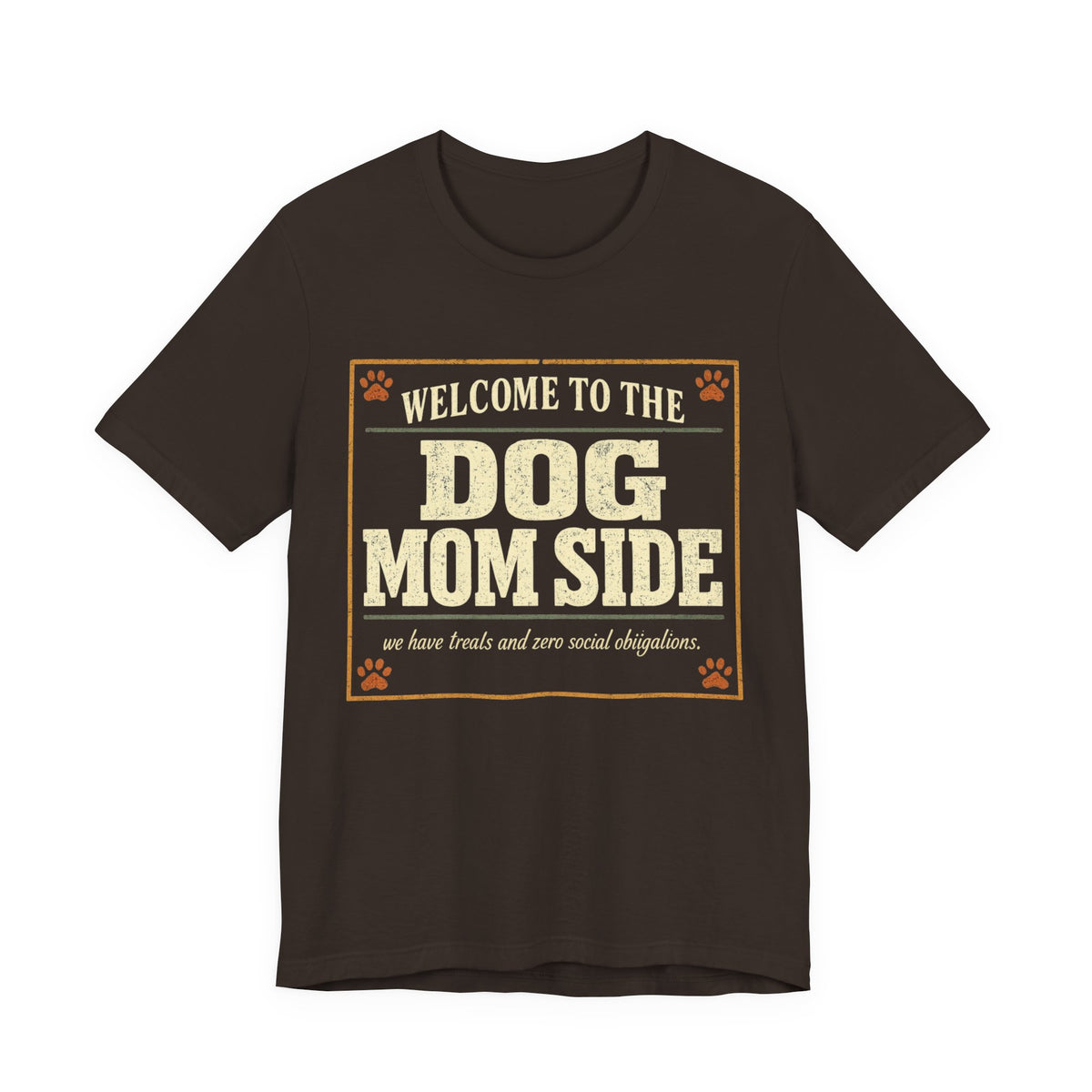 The Dog Mom Side T-Shirt