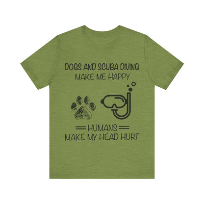 Dogs and Scuba Diving T-Shirt